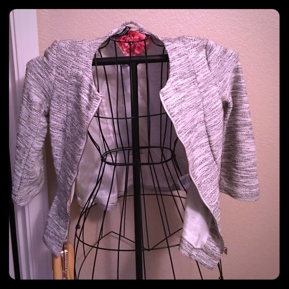H&M zipper Blazer